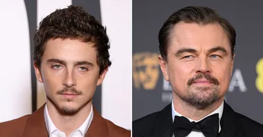 timothee chalamet and leonard dicaprio