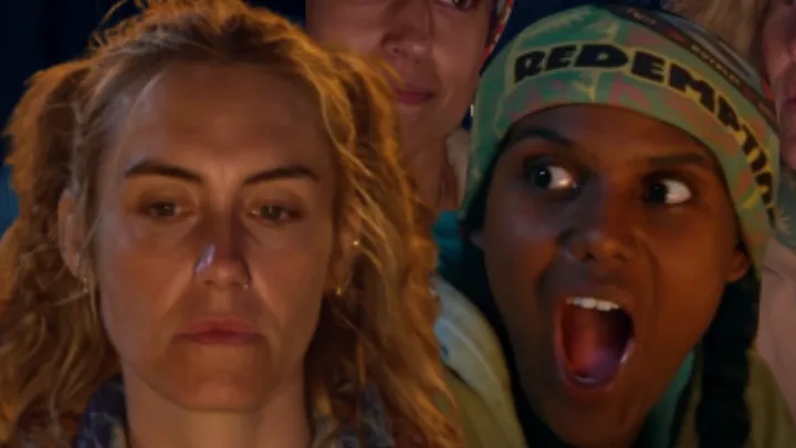 Who has been eliminated from Australian Survivor: Redemption?