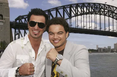 Guy Sebastian and Shanon Noll