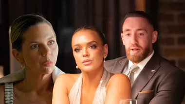 Danny blindsides Bec with rigid views dinner party