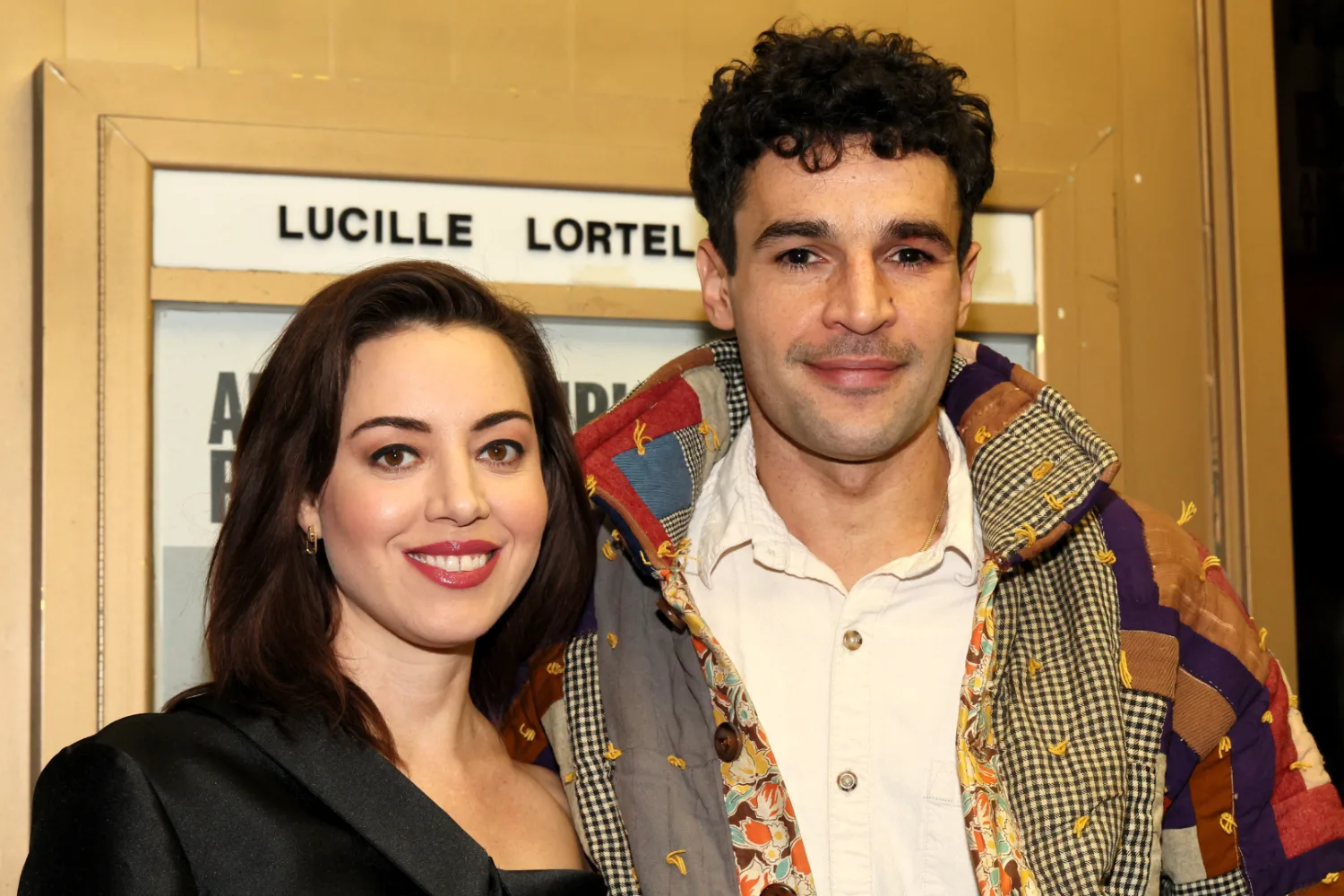 aubrey plaza and chris abbott