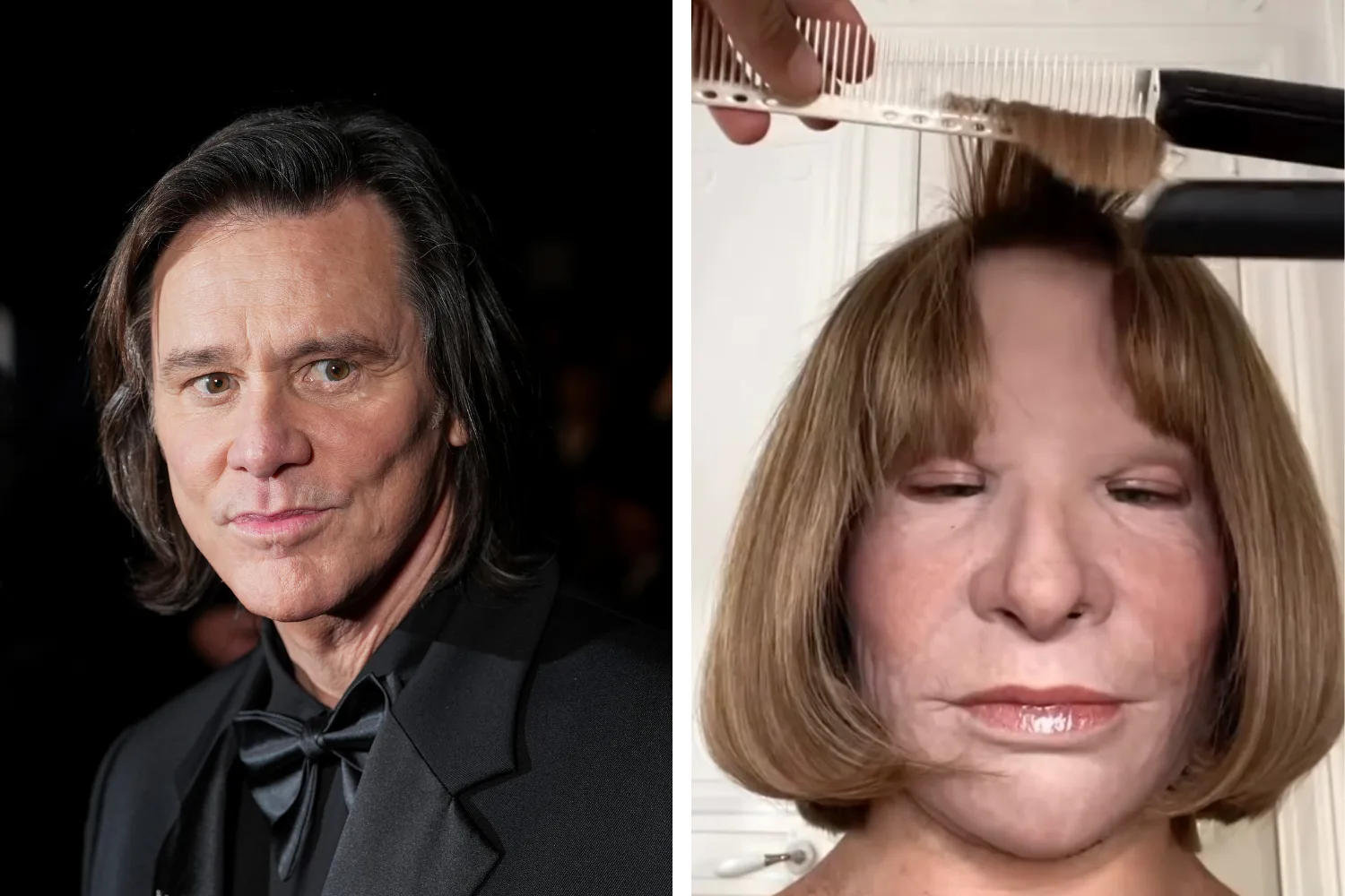 Jim Carrey and Alexis Stone