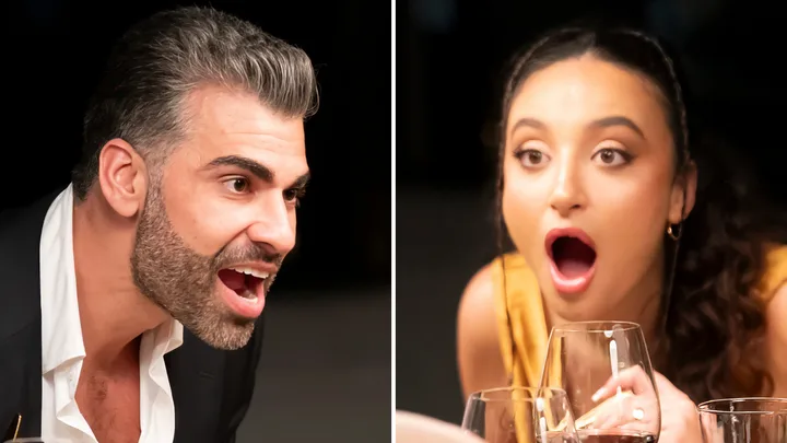 Juliette and Joel from MAFS 2026. Credit: Channel Nine