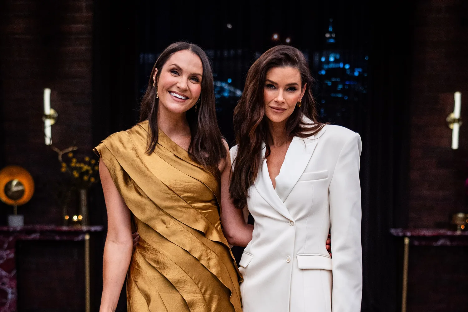 Laura Byrne and Brittany Hockley After the Dinner Party