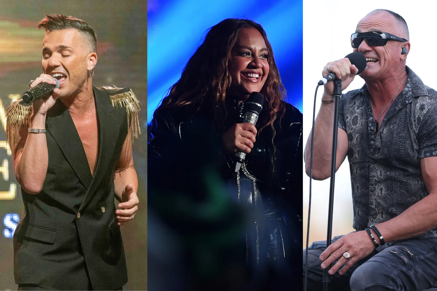 Anthony Callea, Jessica Mauboy, and Shannon Noll 