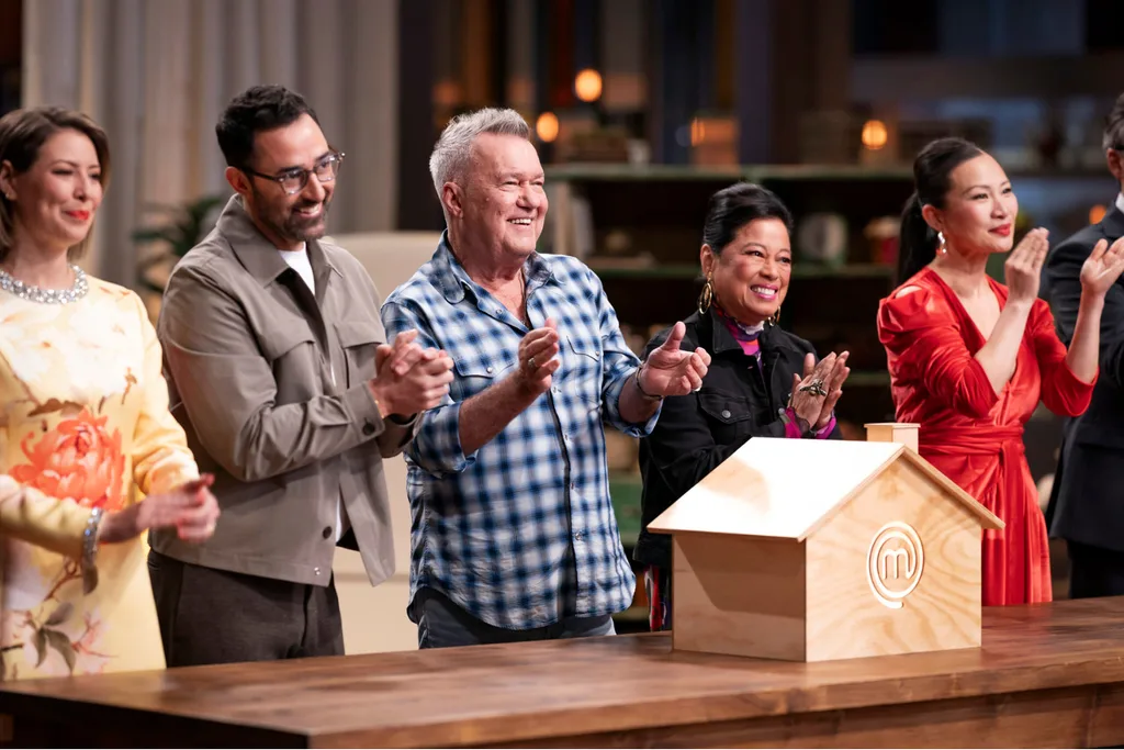 Jimmy and Jane Barnes on MasterChef Australia 2026. Credit: Channel 10.