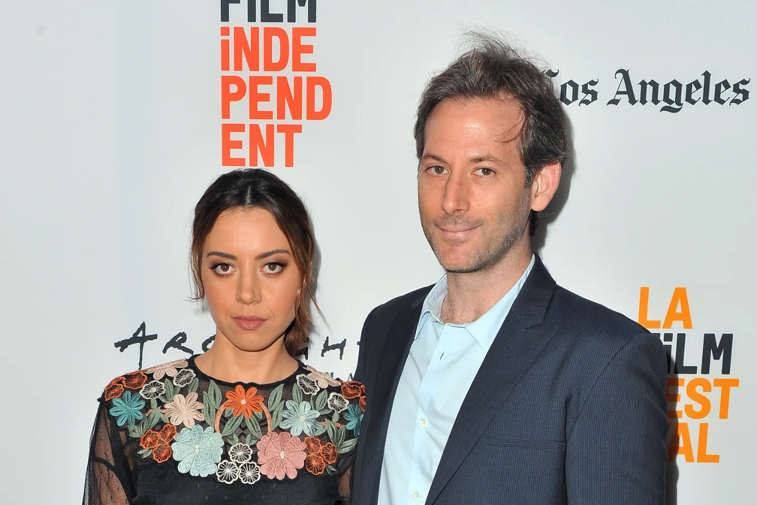 Aubrey Plaza's husband Jeff Baena died in January 2025. Credit: Getty.