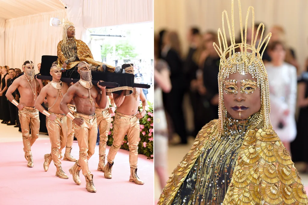 Billy Porter at the Met Gala in 2019.