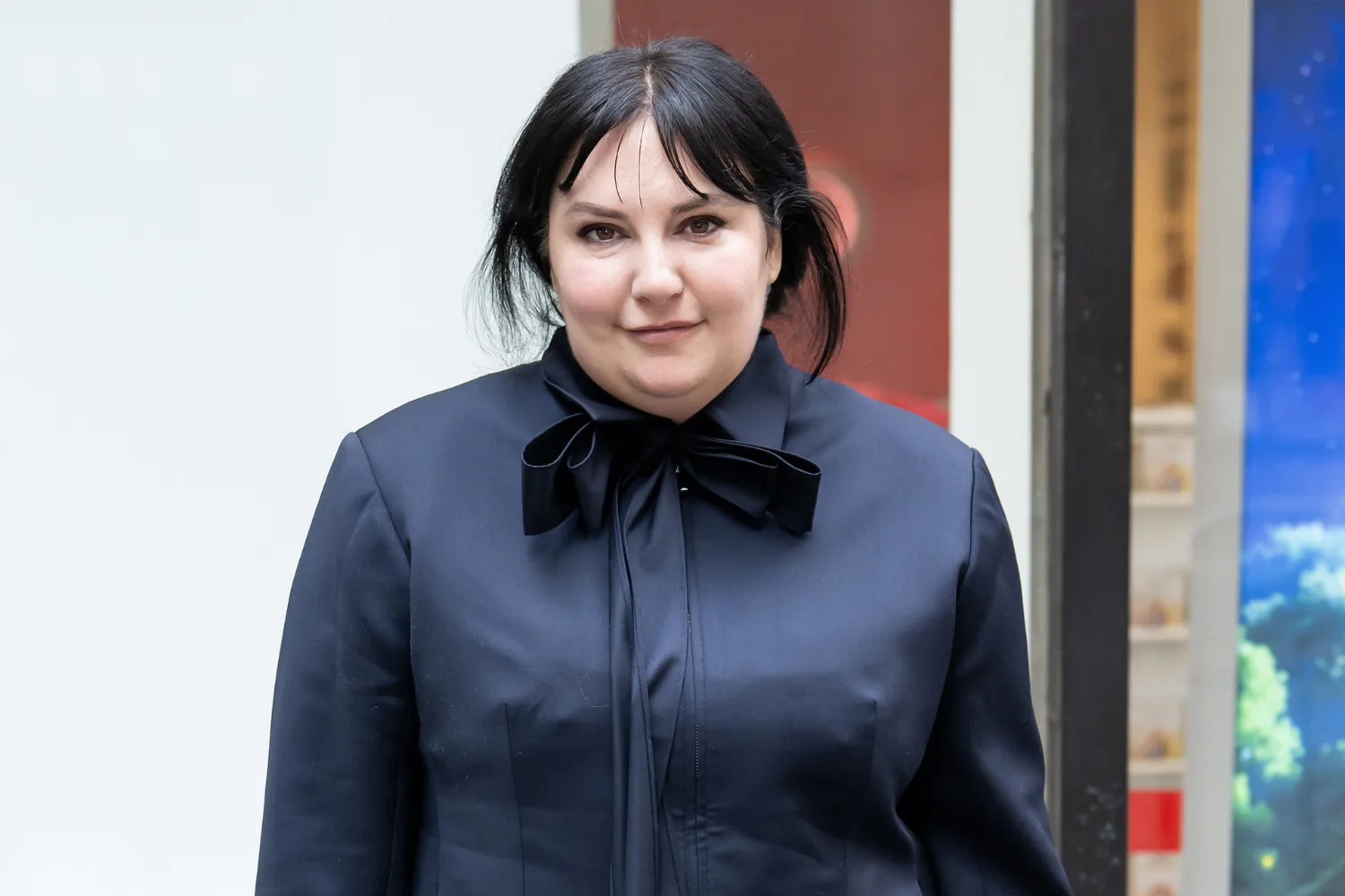 Lena Dunham said she won't be reading the headlines. Credit: Getty.