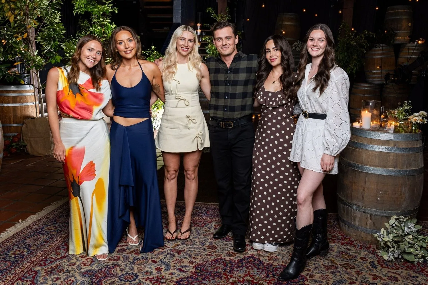 Farmer Alex and his five chosen ladies