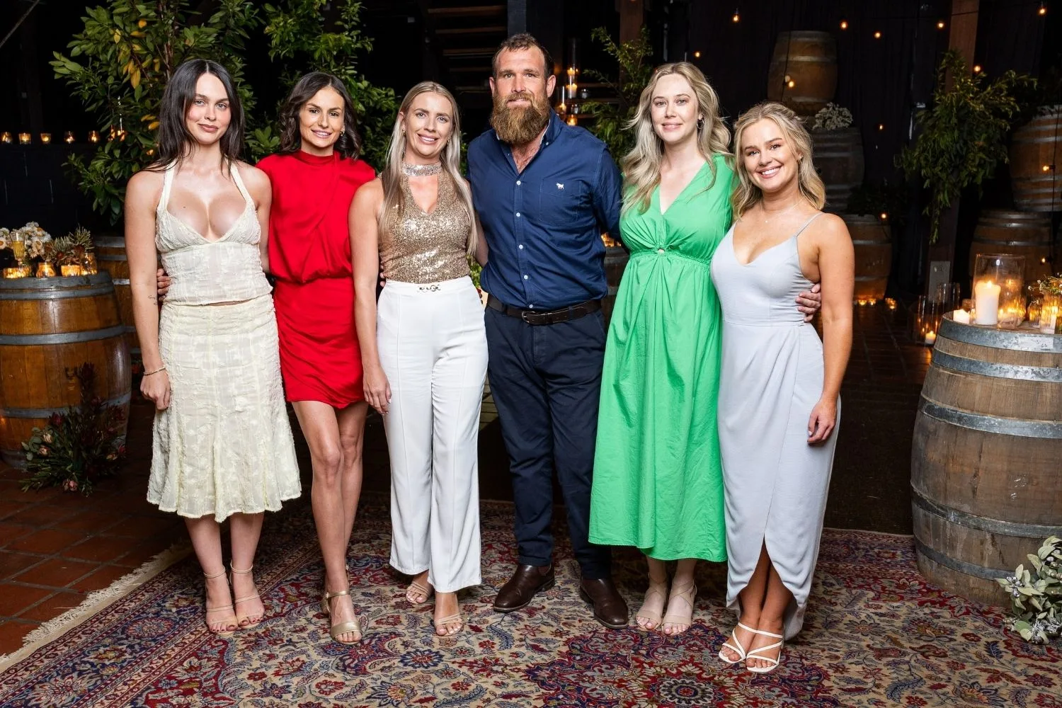 Farmer Jason and his final five ladies