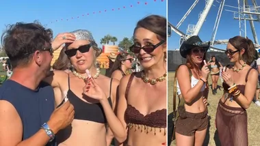 Tahnee Cook asked Coachella festivalgoers how much it cost them to go.