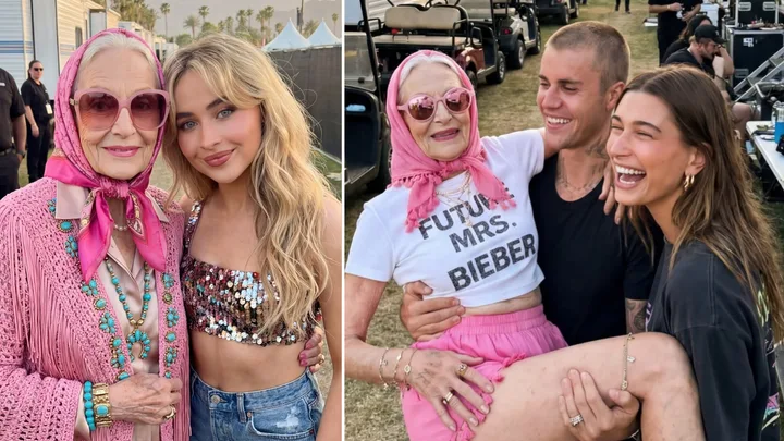 The Coachella influencer posing with Sabrina Carpenter and Justin Bieber is ‘terrifying’