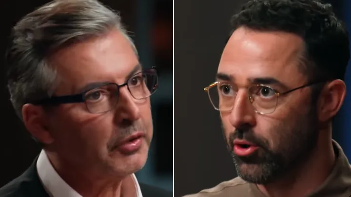 MasterChef judges Jean-Christophe (left) and Andy Allen (right).