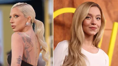 Lady Gaga (left) and Sydney Sweeney (right) in relation to their cameos in the Devil Wears Prada 2.