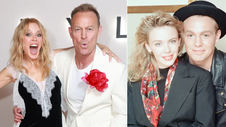 Kylie Minogue steps out with Jason Donovan to celebrate new Netflix documentary