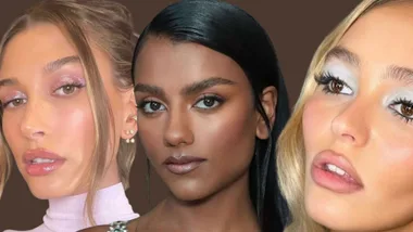 Hailey Bieber, Simone Ashley, Lily-Rose Depp.