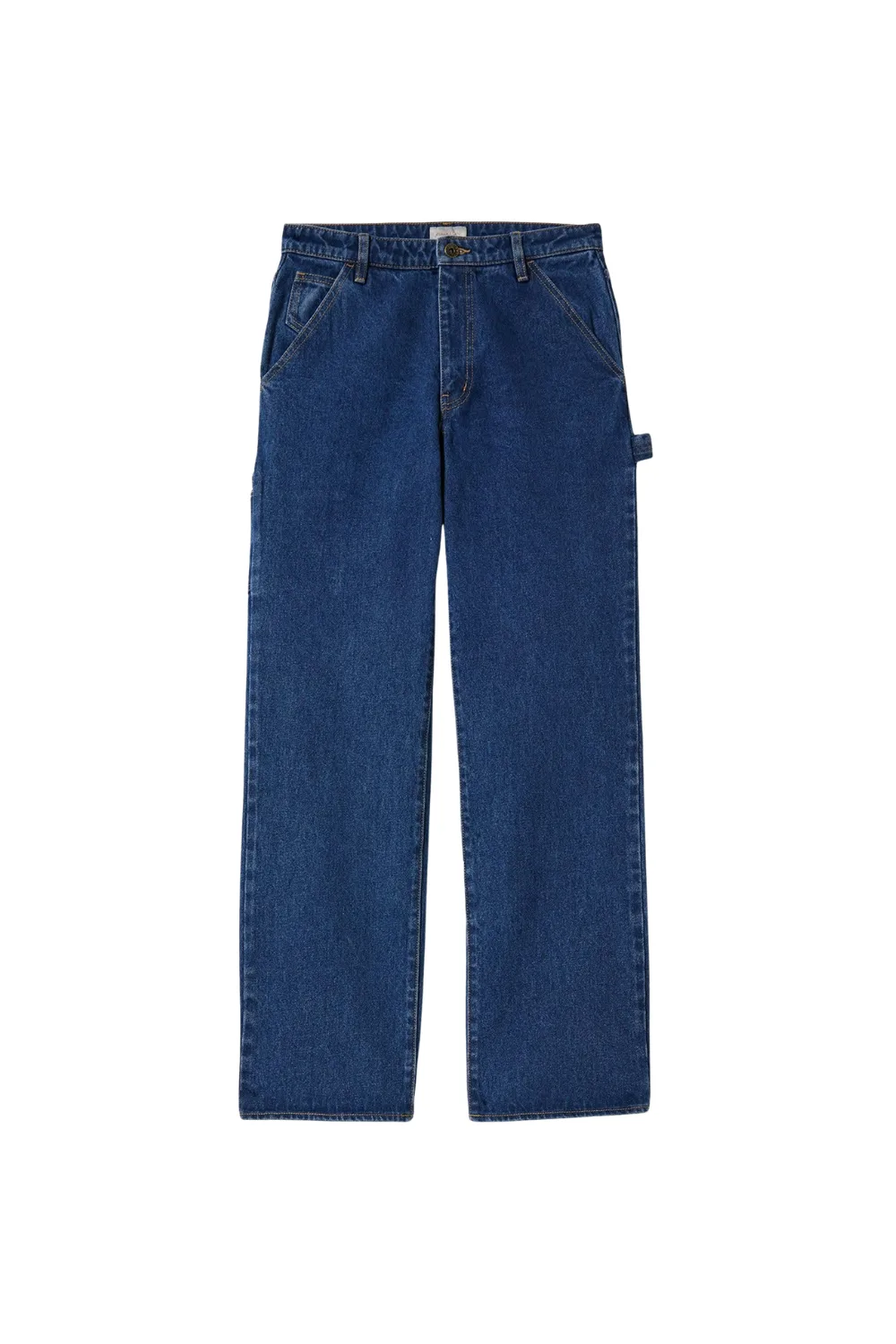 Blue denim jeans
