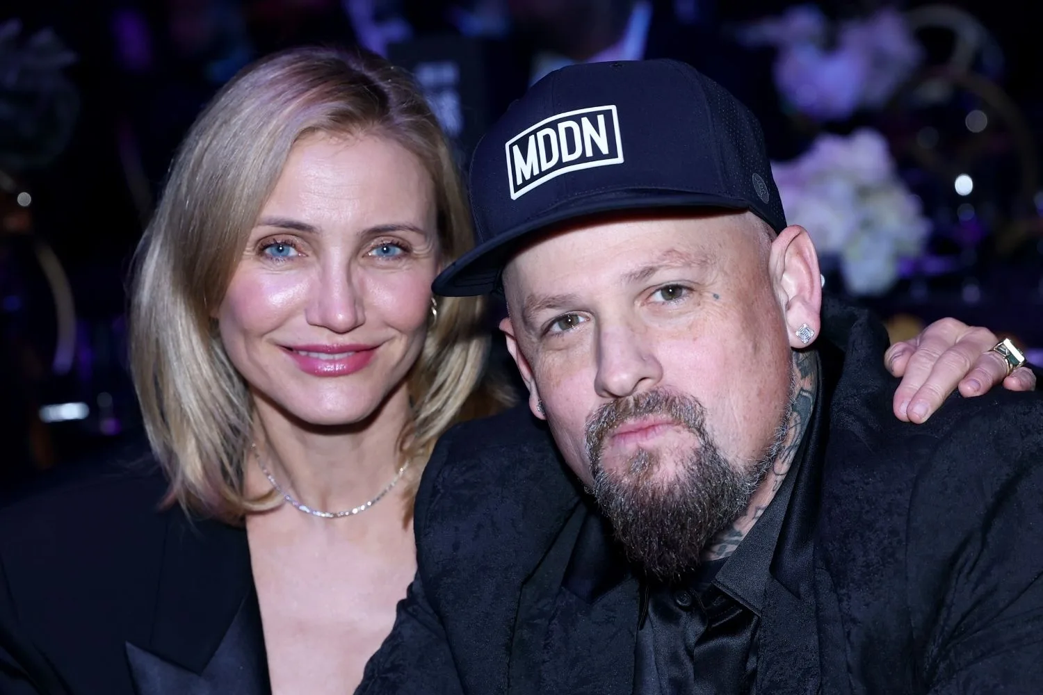 Cameron Diaz and Benji Madden 