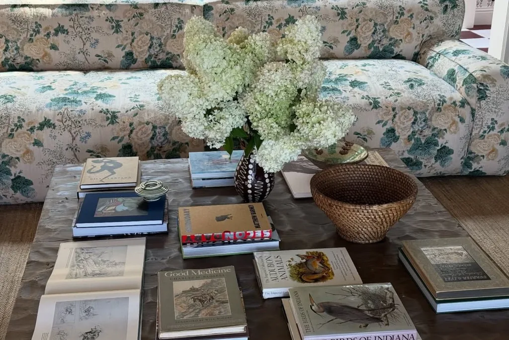 Kendall Jenner's coffee table.
