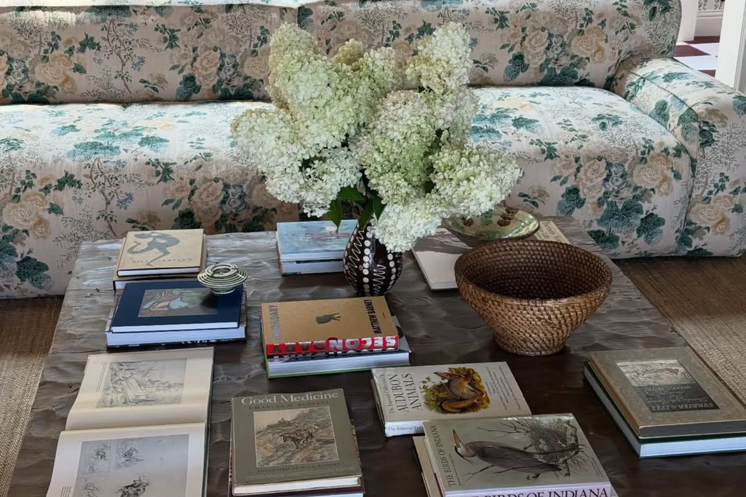 Kendall Jenner's coffee table.