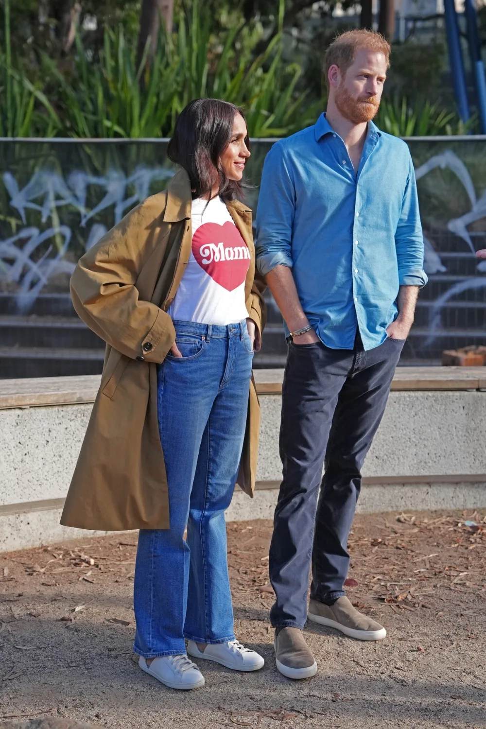 Meghan Markle Prince Harry Australia Tour Scar Tree Walk