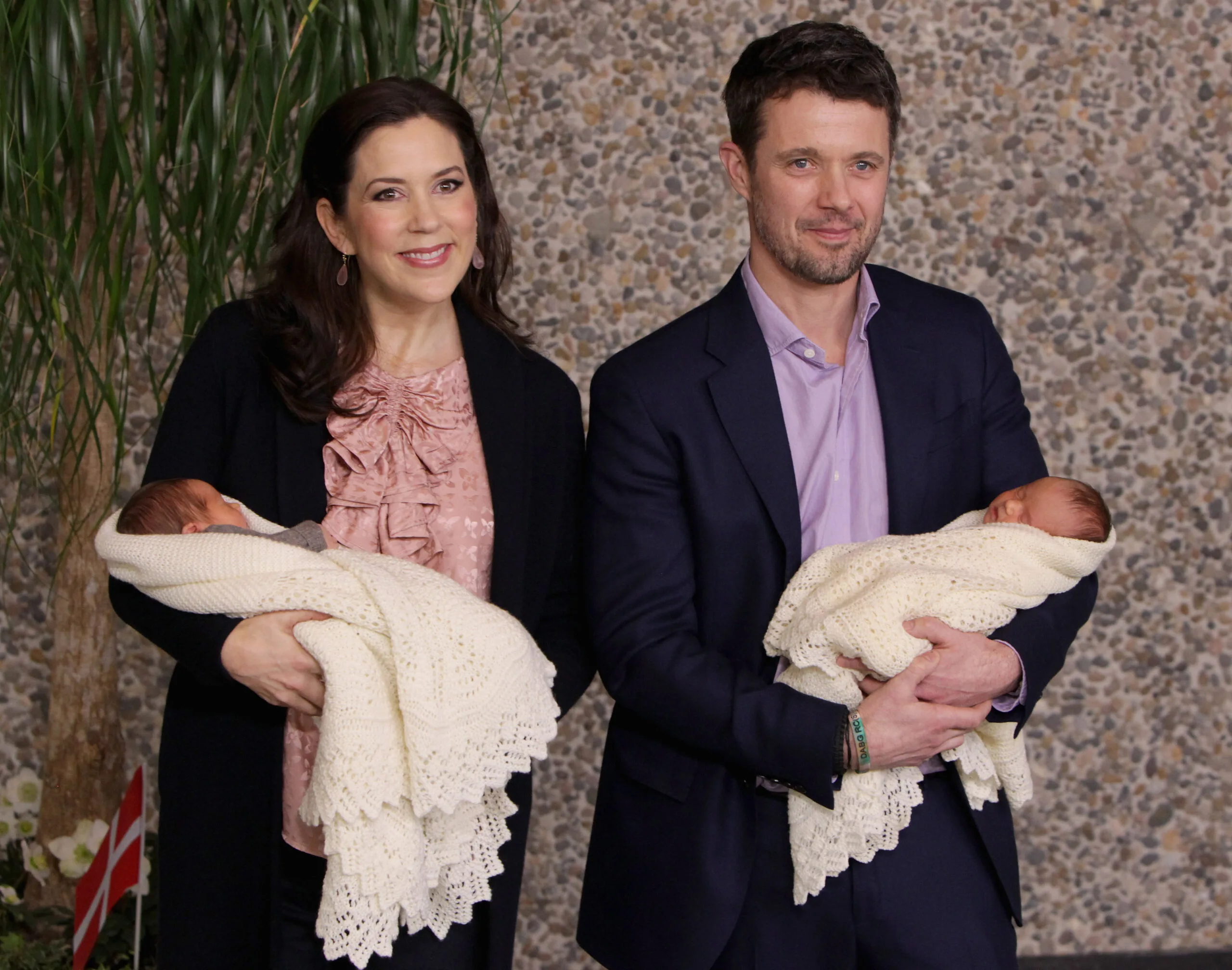 Vincent and Josephine made their public debut shortly after their birth. 