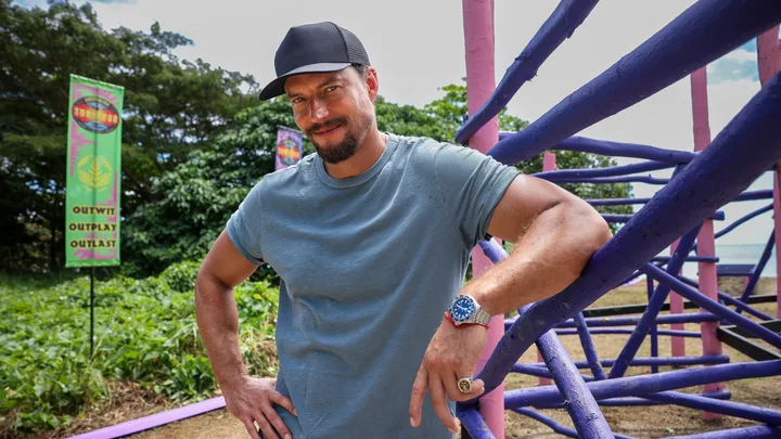 David Genat is the host of Australian Survivor. Credit: Channel 10