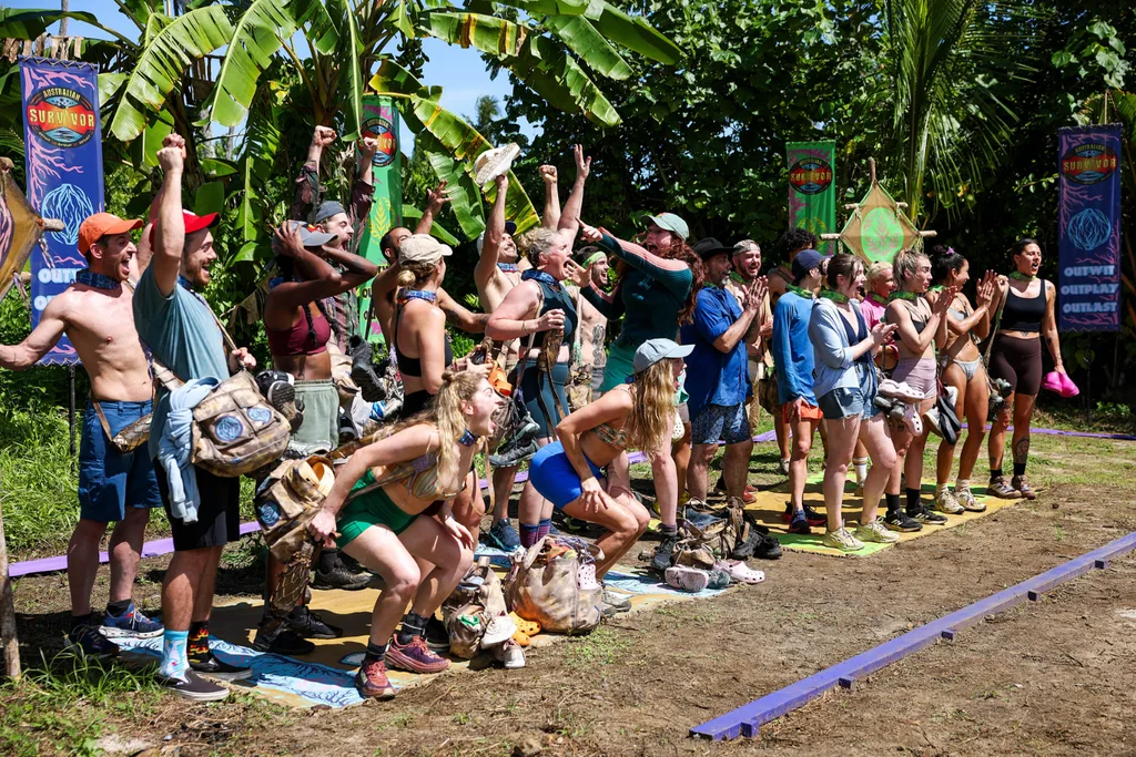 Contestants compete on Australian Survivor 2026. Credit: Channel Ten