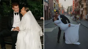 Chloe and Toby pink tied the knot in Melbourne in 2025. Credi: Instagram/chloepink__