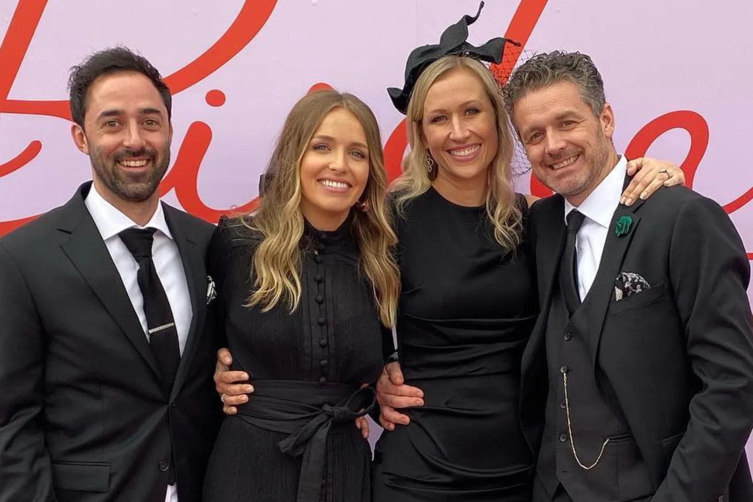 Andy Allen and Jock Zonfrillo with their partners. 