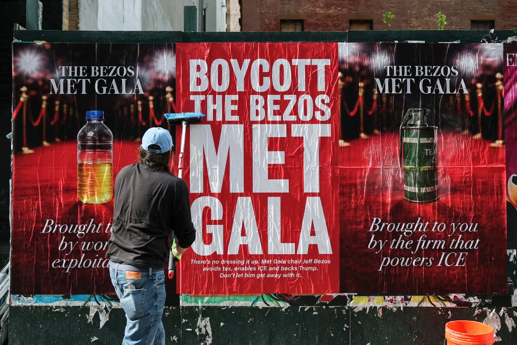 A campaign to boycott the Met Gala is taking place in New York. Credit: Getty.