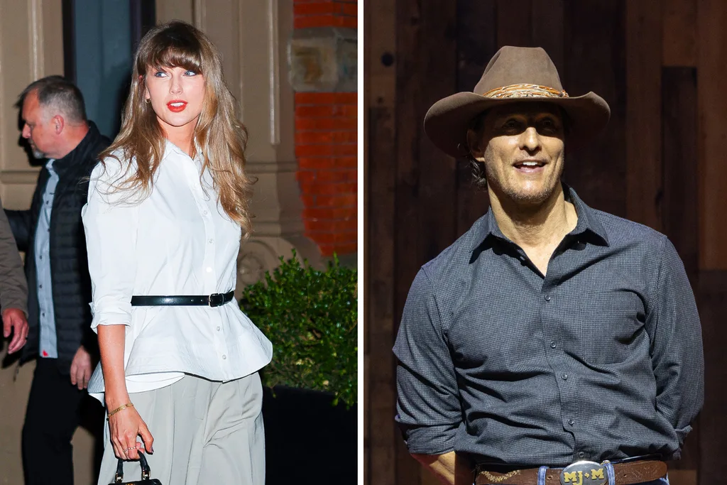 Taylor Swift registered to trademark her image, voice, and likeness in April, 2026, following Matthew McConaughey's lead. Credit: Getty.
