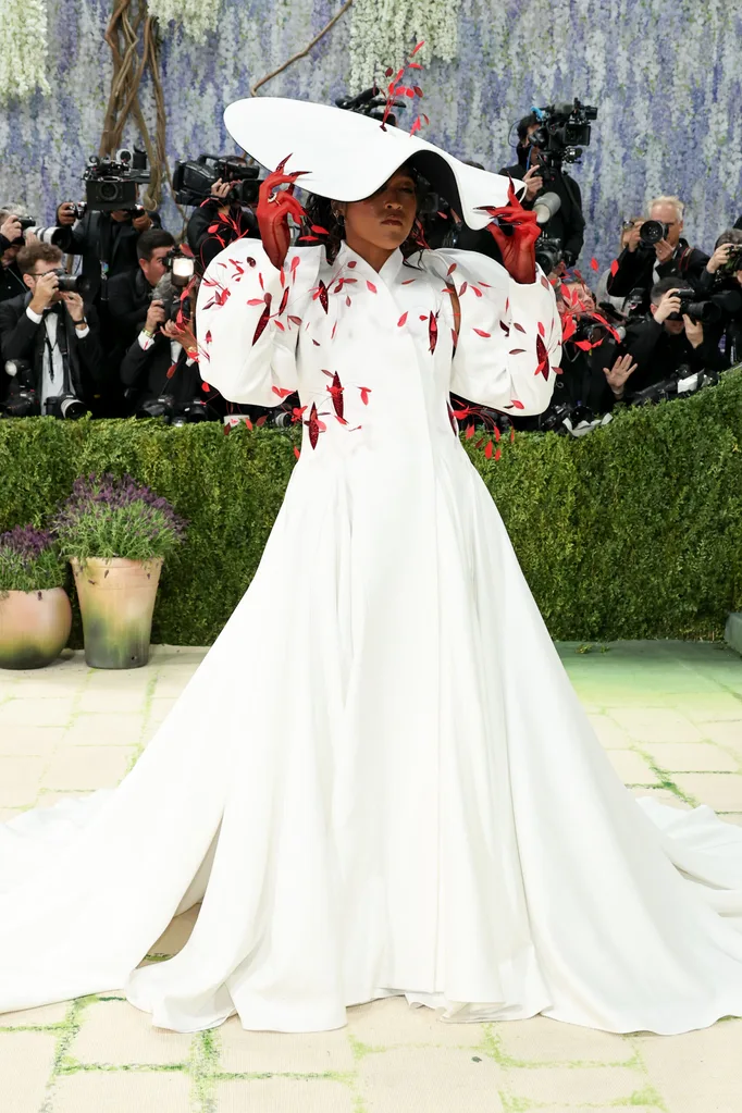 Naomi Osaka at the Met Gala