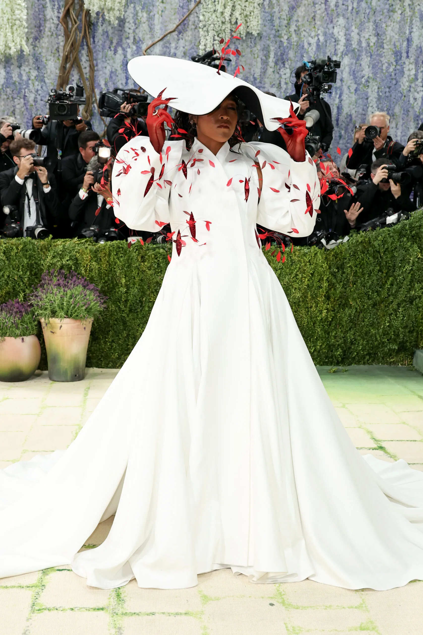 Naomi Osaka at the Met Gala