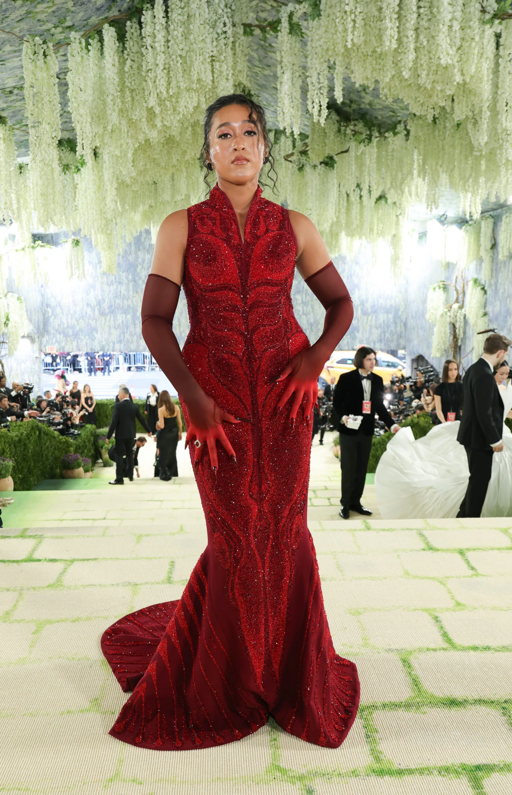 Naomi Osaka at the Met Gala