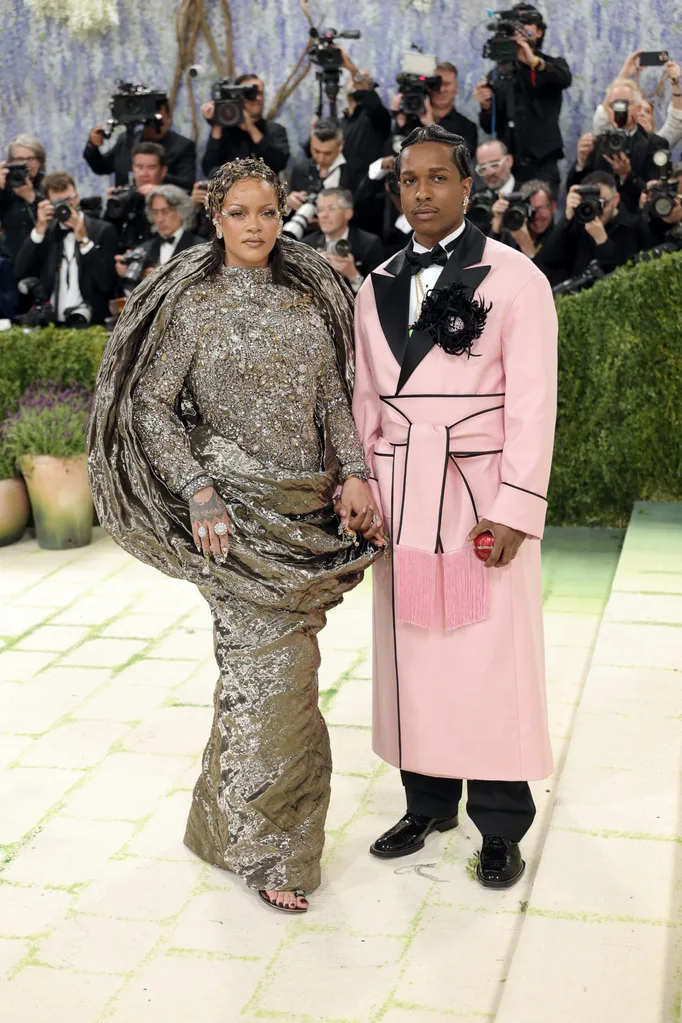 Rihanna and A$AP Rocky at the 2026 Met Gala