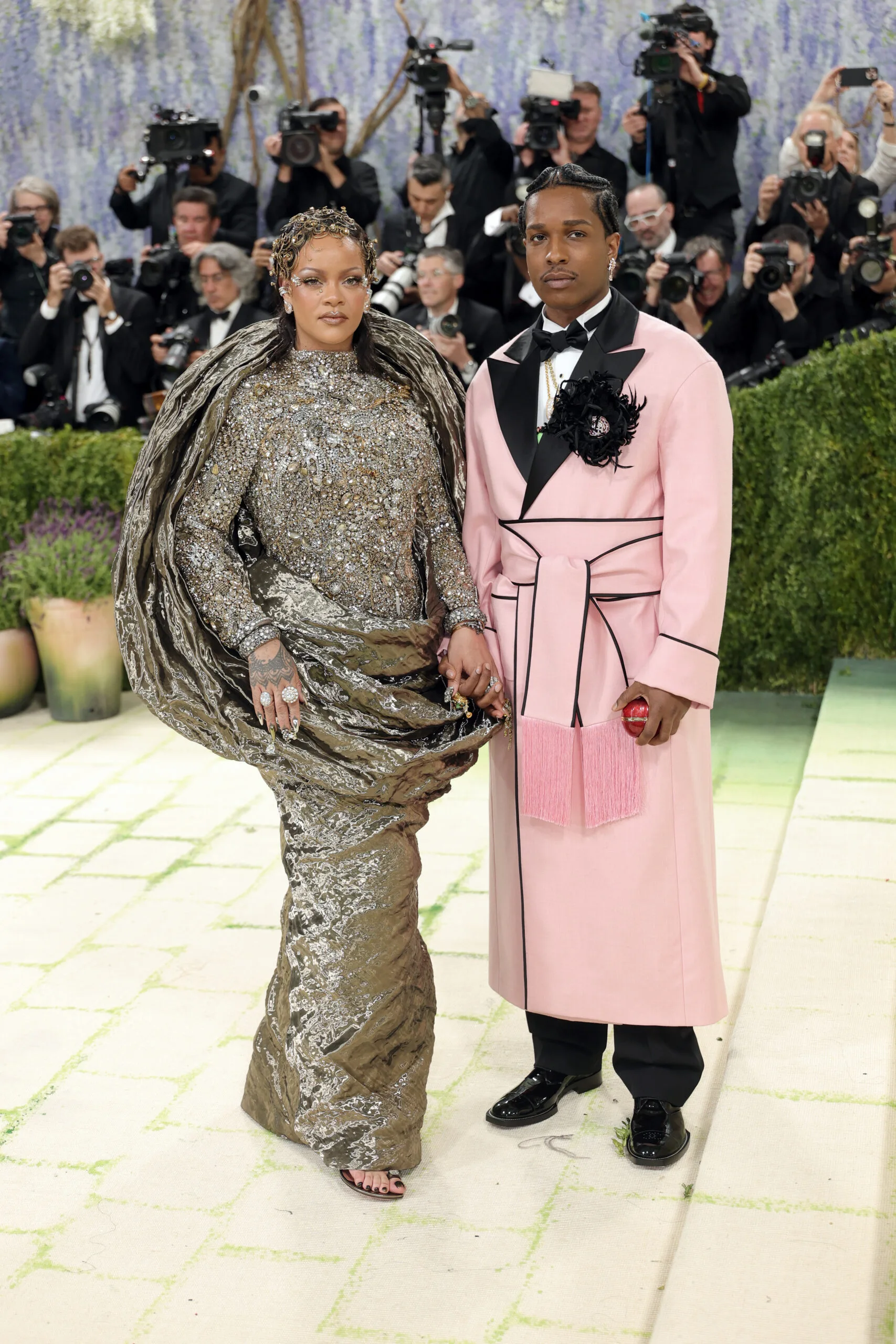 Rihanna and A$AP Rocky at the 2026 Met Gala