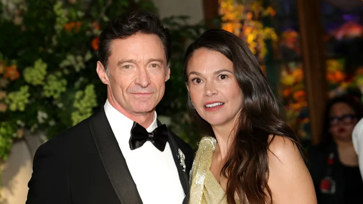 Sutton Foster and Hugh Jacman at the 2026 Met Gala.