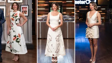 We want all of Sofia Levin’s MasterChef dresses immediately