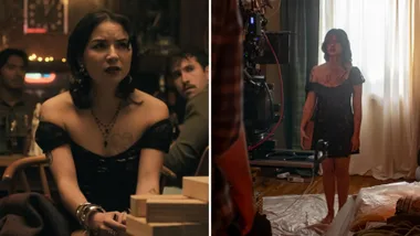 The internet is fixated on *that* purple dress from Obsession – so we found where to shop it