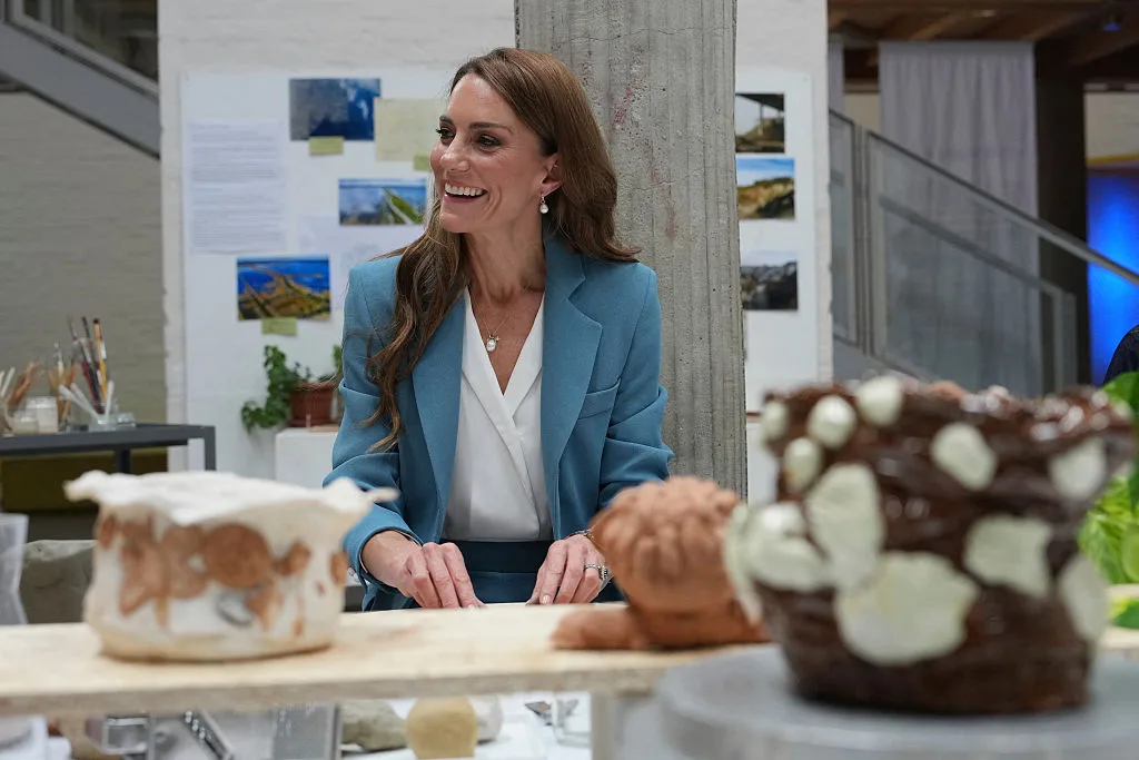 Kate at a clay class