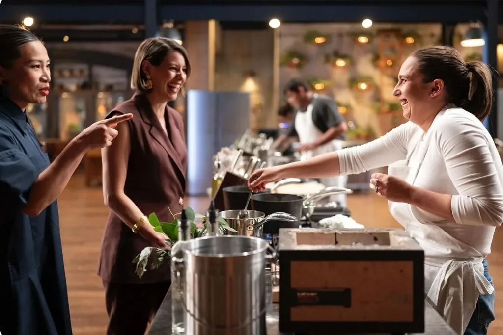 Laura Sharrad on MasterChef in 2025