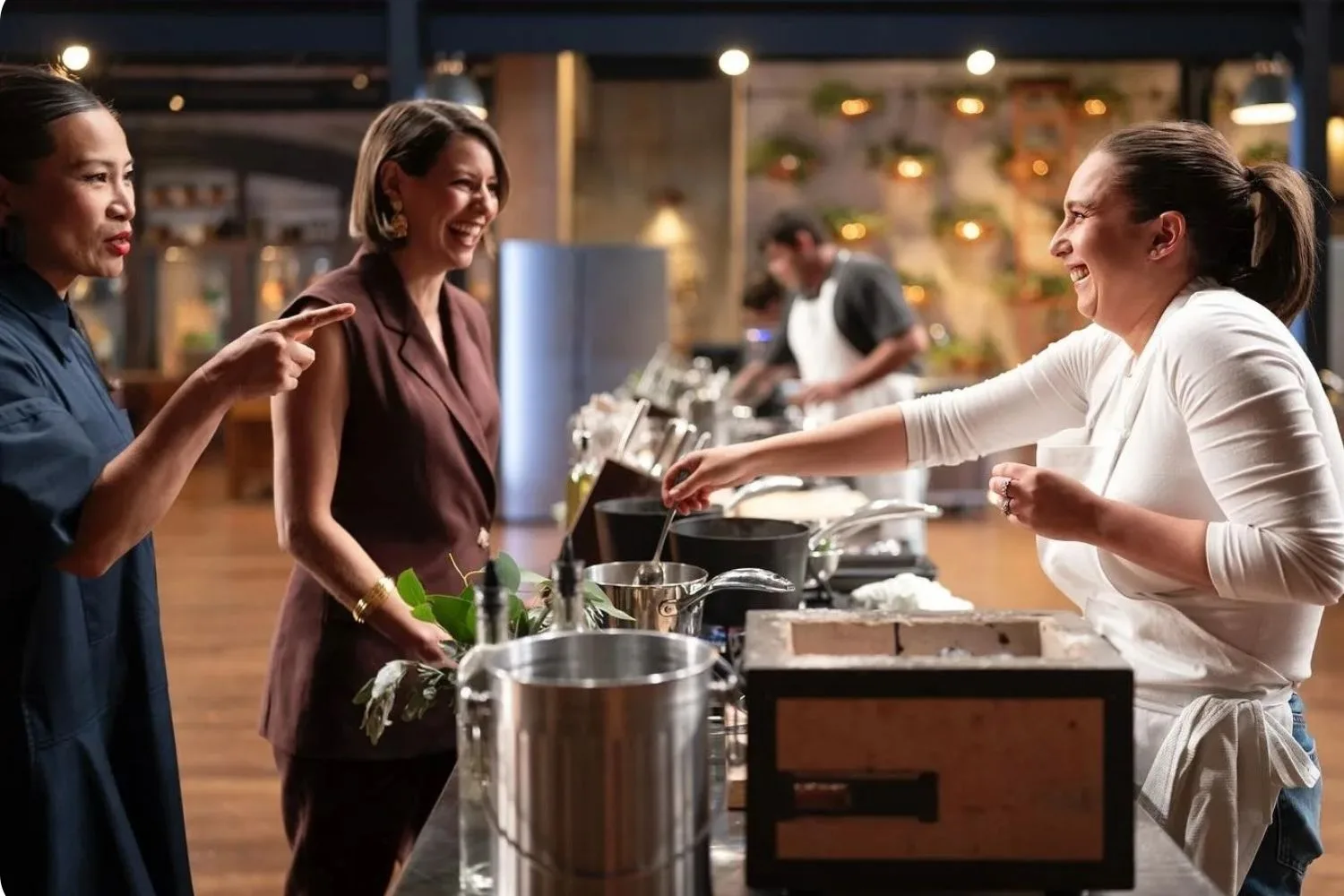 Laura Sharrad on MasterChef in 2025