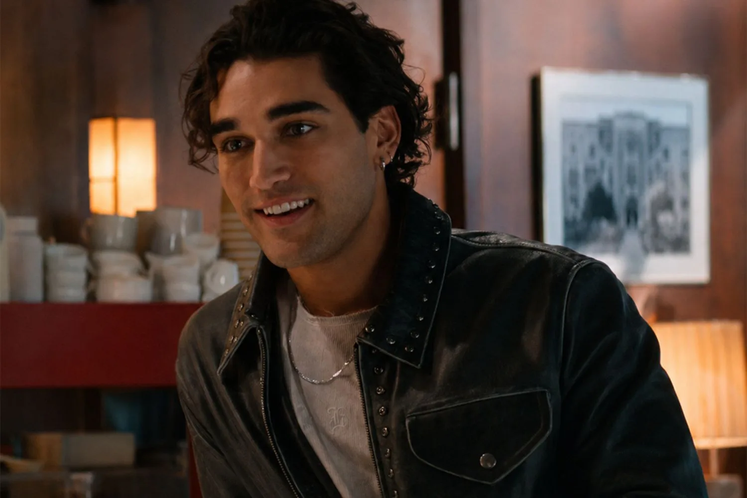Josh Heuston as Justin Kohl in Off Campus. 