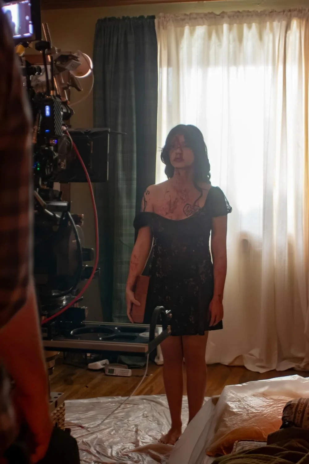 obsession movie purple dress nikki