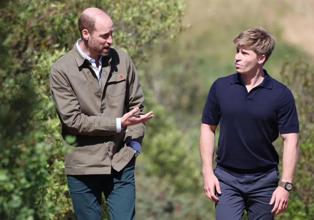 Robert irwin with prince william 