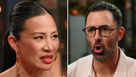 Poh and Andy on MasterChef Australia. Credit: Channel Ten