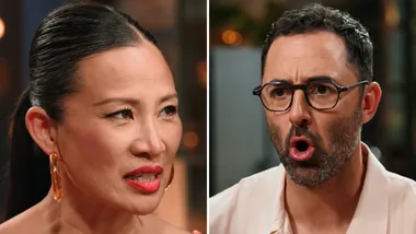 Poh and Andy on MasterChef Australia. Credit: Channel Ten