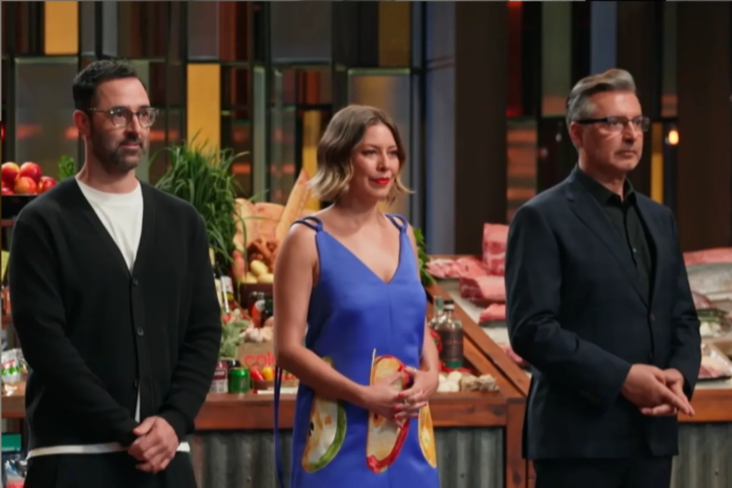 MasterChef judges Andy, Sofia and Jean-Christophe.
